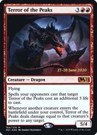 Terror of the Peaks (M21) - Prerelease Cards - Magic: The Gathering card