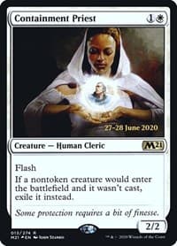 Containment Priest - Prerelease Cards - Magic: The Gathering card