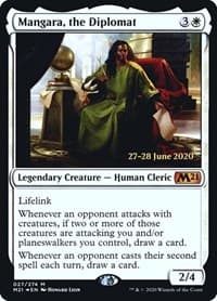 Mangara, the Diplomat - Prerelease Cards - Magic: The Gathering card