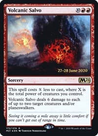 Volcanic Salvo - Prerelease Cards - Magic: The Gathering card