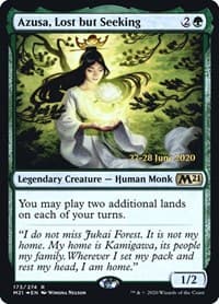 Azusa, Lost but Seeking - Prerelease Cards - Magic: The Gathering card