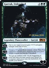 Garruk, Unleashed - Prerelease Cards - Magic: The Gathering card