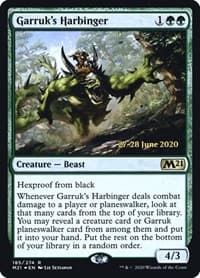 Garruk's Harbinger - Prerelease Cards - Magic: The Gathering card