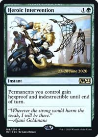 Heroic Intervention (M21) - Prerelease Cards - Magic: The Gathering card