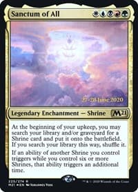 Sanctum of All - Prerelease Cards - Magic: The Gathering card