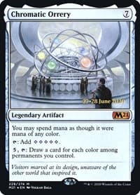 Chromatic Orrery - Prerelease Cards - Magic: The Gathering card