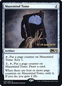 Mazemind Tome - Prerelease Cards - Magic: The Gathering card