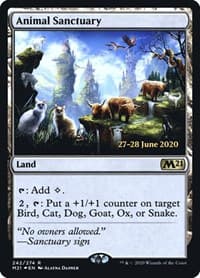 Animal Sanctuary - Prerelease Cards - Magic: The Gathering card