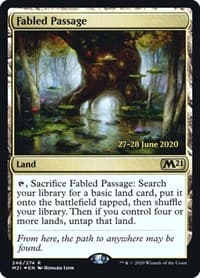 Fabled Passage (M21) - Prerelease Cards - Magic: The Gathering card