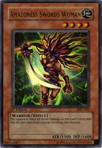 Amazoness Swords Woman - Magician's Force - YuGiOh card