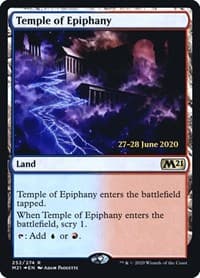 Temple of Epiphany (M21) - Prerelease Cards - Magic: The Gathering card