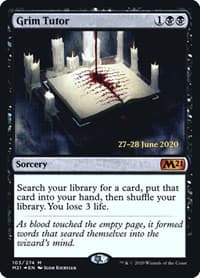 Grim Tutor - Prerelease Cards - Magic: The Gathering card