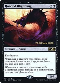 Hooded Blightfang - Prerelease Cards - Magic: The Gathering card