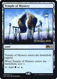 Temple of Mystery (M21) - Prerelease Cards - Magic: The Gathering card