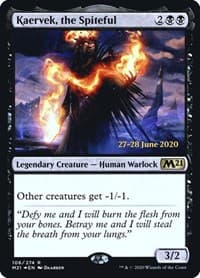 Kaervek, the Spiteful - Prerelease Cards - Magic: The Gathering card