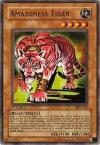 Amazoness Tiger - Magician's Force - YuGiOh card