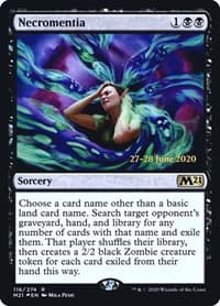 Necromentia - Prerelease Cards - Magic: The Gathering card