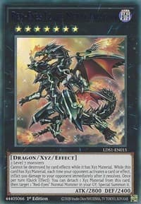 Red-Eyes Flare Metal Dragon (Blue) - Legendary Duelists: Season 1 - YuGiOh card