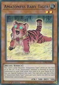 Amazoness Baby Tiger (Blue) - Legendary Duelists: Season 1 - YuGiOh card
