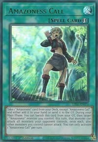 Amazoness Call (Green) - Legendary Duelists: Season 1 - YuGiOh card