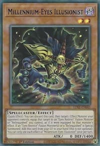 Millennium-Eyes Illusionist (Blue) - Legendary Duelists: Season 1 - YuGiOh card