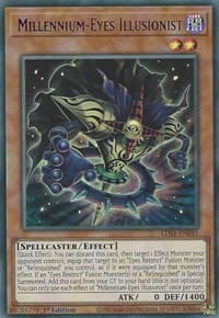 Millennium-Eyes Illusionist (Purple) - Legendary Duelists: Season 1 - YuGiOh card