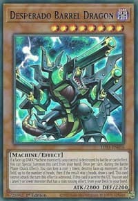 Desperado Barrel Dragon (Blue) - Legendary Duelists: Season 1 - YuGiOh card