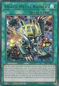 Heavy Metal Raiders (Blue) - Legendary Duelists: Season 1 - YuGiOh card