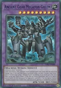 Ancient Gear Megaton Golem (Blue) - Legendary Duelists: Season 1 - YuGiOh card