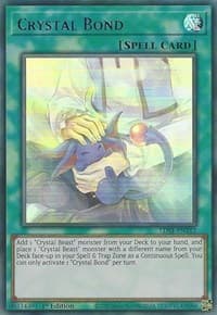 Crystal Bond (Blue) - Legendary Duelists: Season 1 - YuGiOh card
