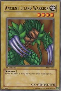Ancient Lizard Warrior - Metal Raiders - YuGiOh card