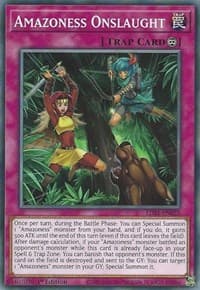 Amazoness Onslaught - Legendary Duelists: Season 1 - YuGiOh card
