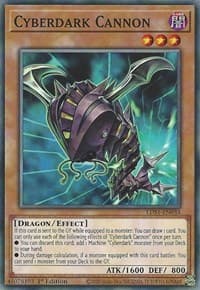 Cyberdark Cannon - Legendary Duelists: Season 1 - YuGiOh card