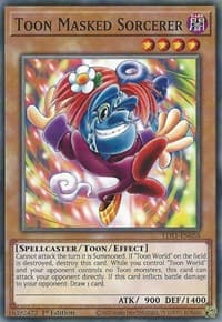 Toon Masked Sorcerer - Legendary Duelists: Season 1 - YuGiOh card