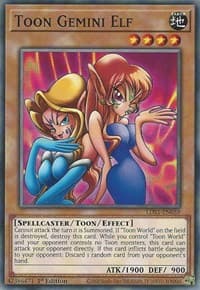 Toon Gemini Elf - Legendary Duelists: Season 1 - YuGiOh card