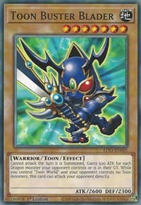 Toon Buster Blader - Legendary Duelists: Season 1 - YuGiOh card