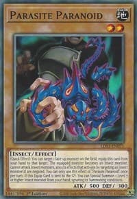 Parasite Paranoid - Legendary Duelists: Season 1 - YuGiOh card