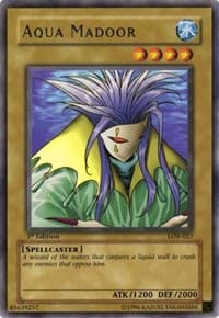 Aqua Madoor - The Legend of Blue Eyes White Dragon - YuGiOh card