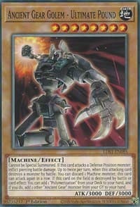 Ancient Gear Golem - Ultimate Pound - Legendary Duelists: Season 1 - YuGiOh card