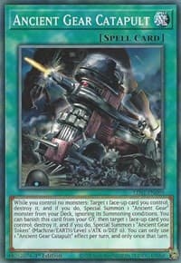 Ancient Gear Catapult - Legendary Duelists: Season 1 - YuGiOh card