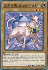 Crystal Beast Amethyst Cat - Legendary Duelists: Season 1 - YuGiOh card