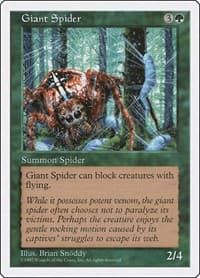 Giant Spider - Fifth Edition - Magic: The Gathering card