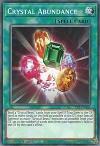 Crystal Abundance - Legendary Duelists: Season 1 - YuGiOh card