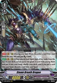 Steam Breath Dragon - V-EB14: The Next Stage - Cardfight Vanguard card