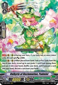 Valkyrie of Reclamation, Padmini - V-EB14: The Next Stage - Cardfight Vanguard card