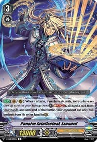 Pensive Intellectual, Leonard - V-EB14: The Next Stage - Cardfight Vanguard card