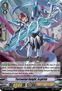 Torrential Knight, Ecgfrith - V-EB14: The Next Stage - Cardfight Vanguard card
