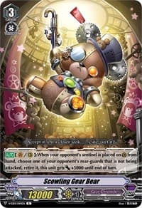 Scowling Gear Bear - V-EB14: The Next Stage - Cardfight Vanguard card