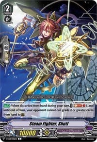 Steam Fighter, Shutl - V-EB14: The Next Stage - Cardfight Vanguard card