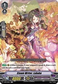 Steam Writer, Lubaba - V-EB14: The Next Stage - Cardfight Vanguard card